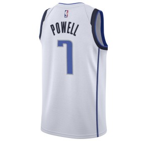 NBA Dallas Mavericks Trikot Dwight Powell 7 Nike 2022-23 Association Edition Weiß Swingman - Herren